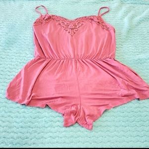 Victorias Secret Romper Pink
